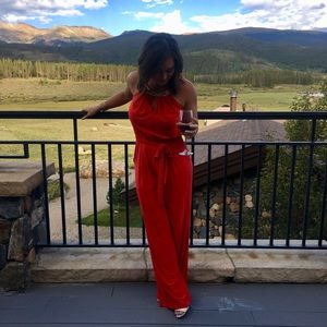 Gorgeous Red Vince Camuto Jumpsuit